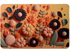 تصویر نمگیر سیلیکونی طرح گل - ۱۰ 