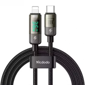 تصویر کابل تبدیل USB-C به لایتنینگ مک دودو مدل CA-3601 طول 1.8 متر MCDODO CA-3601 type-C to lightning Cable