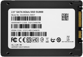 تصویر اس اس دی ای دیتا Ultimate SU800 SATA III با ظرفیت 256 گیگابایت ا ADATA Ultimate SU800 SATA III 2.5 Inch 256GB SSD ADATA Ultimate SU800 SATA III 2.5 Inch 256GB SSD