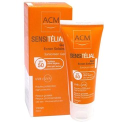 تصویر ژل ضد آفتاب SPF50 سن سی تلیال ای سی ام ACM Sensitelial Sun Screen Gel SPF 50