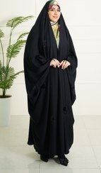 تصویر چادر گلدوزی شکیلا پخش 