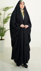 تصویر چادر گلدوزی شکیلا پخش 