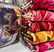 تصویر پتو تک نفره شادیلون طرح و رنگ متنوع 