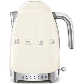 تصویر کتری برقی اسمگ مدل KLF04PG رنگ سبز پاستیلی Smeg Kettle Temperature KLF04