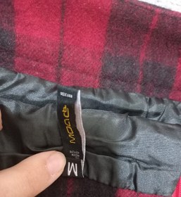 تصویر دامن کوتاه طرح دار 