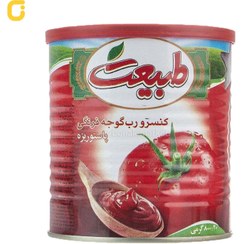 تصویر کنسرو رب گوجه فرنگی طبیعت وزن 800 گرمی - 12 عدد 