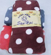 تصویر حوله استخری نانو پولیشی طرح توپی 