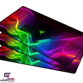 تصویر ماوس پد سایز بزرگ مدل Mouse Pad Razer 80 * 30 Nu29 