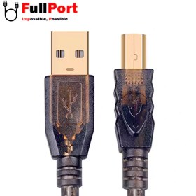 تصویر کابل پرینتر طول 15 متری USB2.0 برند دی نت D-NET Cable Printer USB2.0 15M