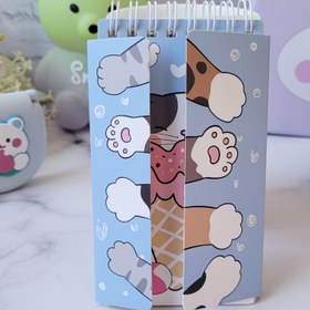 تصویر دفترچه لغت زبان 