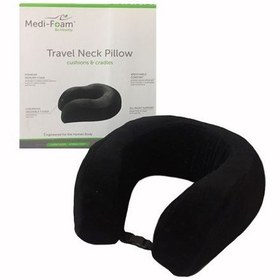 تصویر دور گردنی طبی مدی فوم Medi Foam Medi foam Travel Neck Cushion