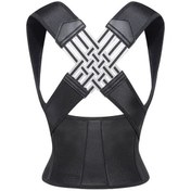 تصویر کمربند اصلاح قوز کمر ضربدری مدل ۳۳۰۳ Shoulder and Back Posture Corrector Belt 3303