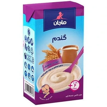 خرید و قیمت فرنی گندم ماجان کاله مناسب کودکان بعد از 6 ماهگی 135 گرم ا ...