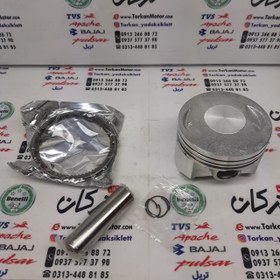 تصویر رینگ و پیستون ( پستان ) موتور هوندا CG 250 سی جی شرکتی ( سایز صفر ) 