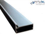 تصویر پروفیل دستگیره درب شیشه ای کابینت فریم لس (90 درجه) (دکوفیکس ) سری لارج - سفيد . سياه . طوسي DECOFIX HANDEL 90 Large Series FRAMLESS