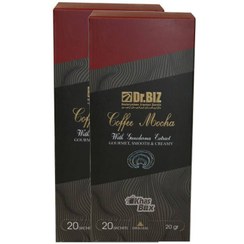 تصویر قهوه موکا گانودرما دکتر بیز پک دو عددی Dr. Biz Ganoderma Coffee Mocha