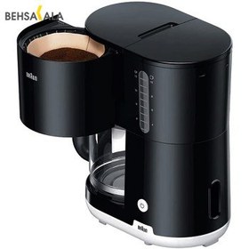 تصویر قهوه ساز 1000 وات براون مدل 1100 brown 1100 Coffee maker 1000 watt 2.5 liter model