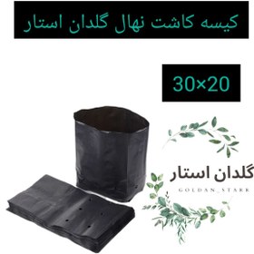 تصویر کیسه کاشت نهال ارزان کیسه 25کیلویی - 20*30 