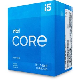 تصویر CPU Intel Core i5 -11400F سی پی یو اینتل 