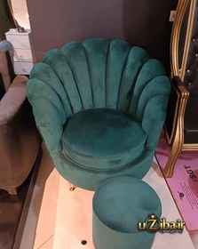 تصویر ست کامل صندلی پدیکور صدفی 