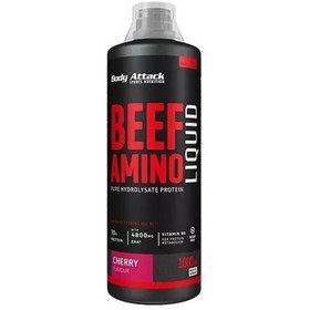 تصویر آمینو گوشت 1 لیتری بادی اتک BODY ATTACK BEEF AMINO LIQUID 1000ml