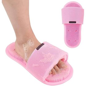 تصویر Silicone Foot Massage And Washing Slippers 
