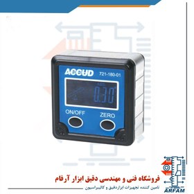 تصویر شیب سنج و زاویه سنج دیجیتال آکاد مگنتی مدل 01-180-721 Accud Digital Level 721-180-01