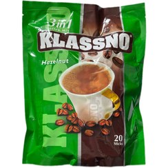 تصویر کافی میکس ۳ در ۱ فندق کلاسنو – ۲۰ عددی KLASSNO 3in1 hazelnut Coffee mix - 20sachets