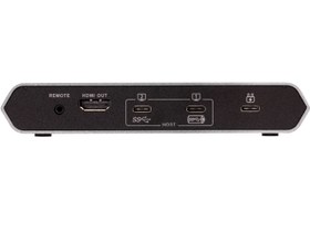 تصویر US3310 2-Port 4K HDMI USB-C KVM Dock Switch with Power Pass-through