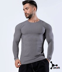 تصویر تیشرت آستین بلند ورزشی مردانه کد TSM0303 – مدل فالکون پرو اتم 