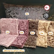 تصویر رو بالشتی مخمل خوشنام هگمتان دورو اعلا (دو عددی) 