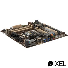 تصویر مادربرد ایسوس INTEL سوکت 1150 مدل ASUS VANGUARD B85 DDR3 استوک 