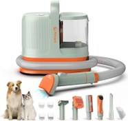 تصویر کیت نظافت و جارو برقی مخصوص نظافت حیوان خانگی مدل Molypet Dog Vacuum for Shedding Grooming KG01 