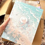 تصویر بوم رنگ آمیزی بزرگسال سایز ۴۰ در ۵۰ سانتی متر 