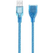 تصویر کابل افزایش طول usb 50cm برند p-net 