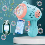 تصویر تفنگ حباب ساز مخزن دار باطری خور BUBBLE GUN TOY _ ITEM NO _ 2023/1