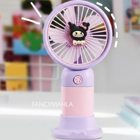 تصویر پنکه رومیزی طرح کرومی 