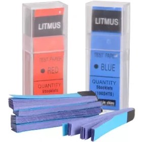 تصویر کاغذ لیتموس آبی جعبه ایی 