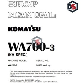 تصویر SHOPMANUAL کوماتسو WA470-3H 