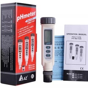 تصویر دستگاه PH متر قلمی 8686 AZ PH METER AZ