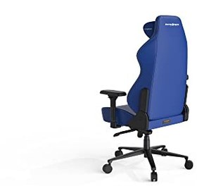 تصویر صندلی بازی کلاسیک DXRacer Craft Pro، بالشتک صندلی بسیار عریض و ضخیم، بازوهای قابل تنظیم، روکش محافظ دست ضد خراشیدگی، پشت سری فوم حافظه دار - Indigo - ارسال 20 روز کاری 