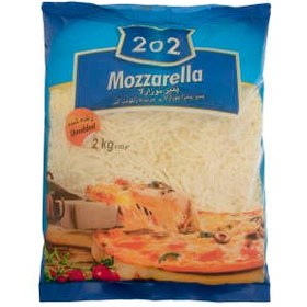 تصویر پنیر پیتزا موزارلا 202 - 2 کیلوگرم ا 202 Mozzarella Cheese - 2 kg 202 Mozzarella Cheese - 2 kg