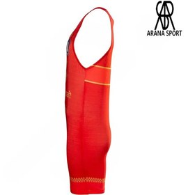 تصویر دوبنده کشتی آلشپرت گل گهر سیرجان GGS | آرنا اسپورتر Buy Alshport Wrestling Singlet Gohar Sirjan GGS - Arenasporter.ir