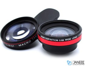 تصویر لنز واید و ماکرو گوشی موبایل لی کیو آی LIEQI LQ-033 HD Wide Lens 0.6X And 15X Macro 