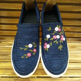 تصویر گیوه لژدار طرح بهاری 