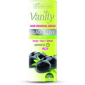 تصویر کرم موبر حاوی زیتون سیاه بی یلندا bielenda hair removal cream