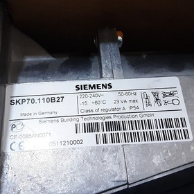 تصویر محرک شیر گازی - اکچوئیتور زیمنس SIEMENS Actuator SKP70.110B27 . 