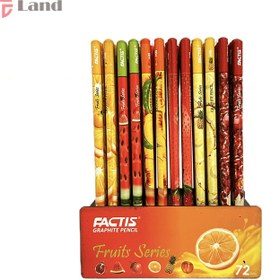 تصویر مداد مشکی طرح میوه فکتیس Factis Pencil 