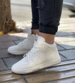 تصویر کفش کتونی ساقدار نایک مدل جردن وان Nike sneakers, Jordan One model