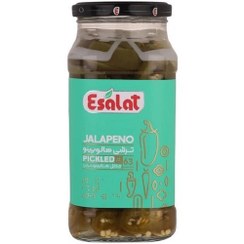 تصویر اصالت ترشی فلفل هالوپینوسبز570گرم 